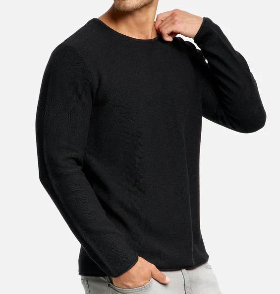 Elijah - Turtleneck Sweater with Secure Pockets