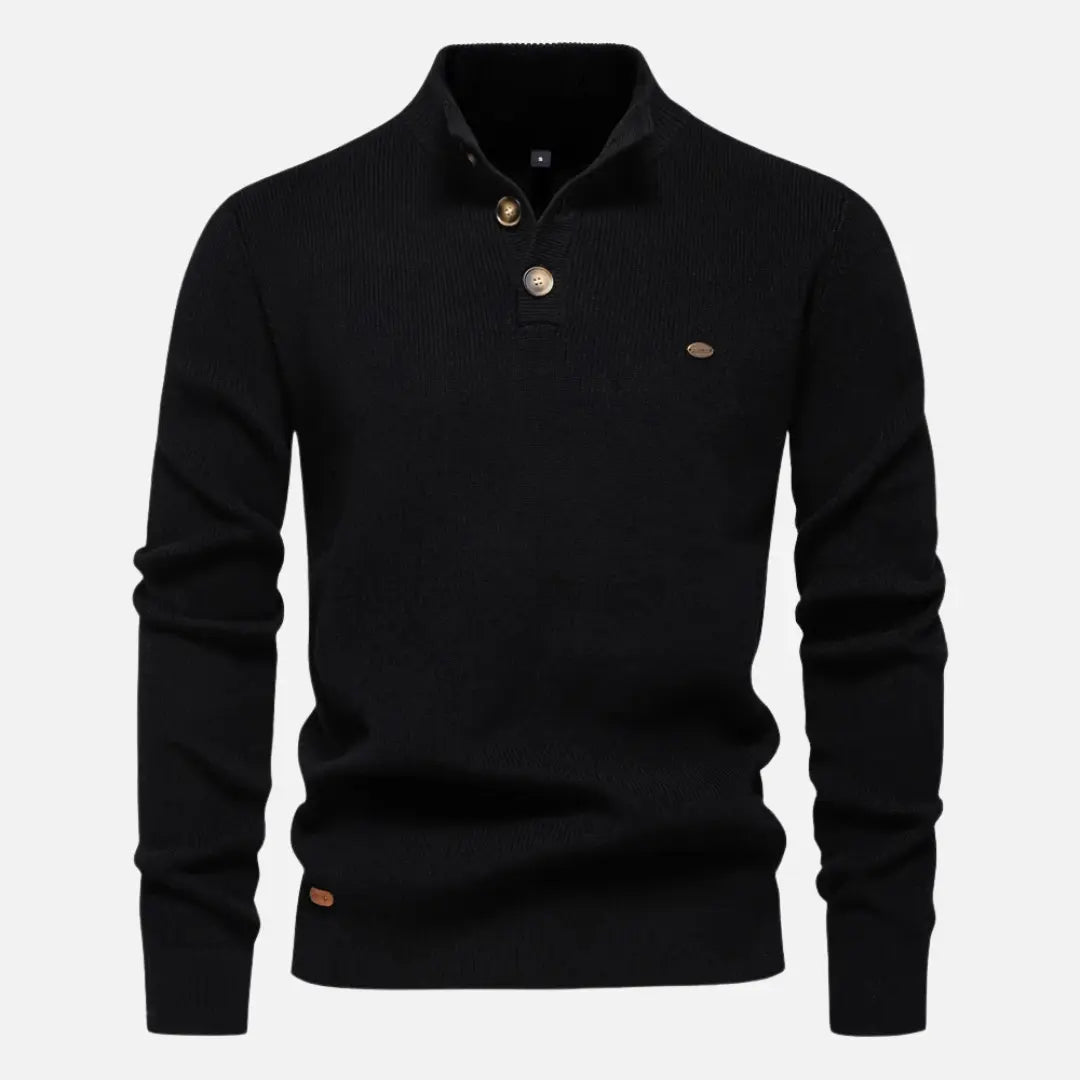 Connor - Turtleneck Knit Jumper
