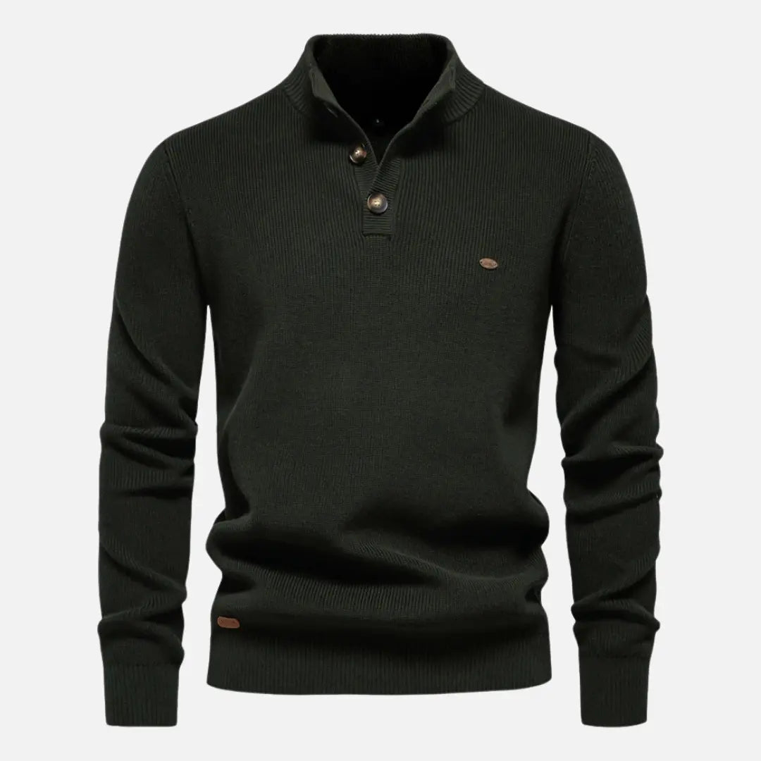 Connor - Turtleneck Knit Jumper