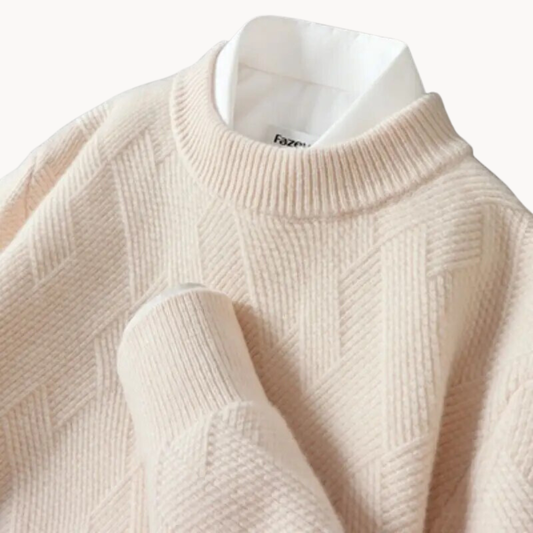 Daniel - Jacquard Knit Jumper