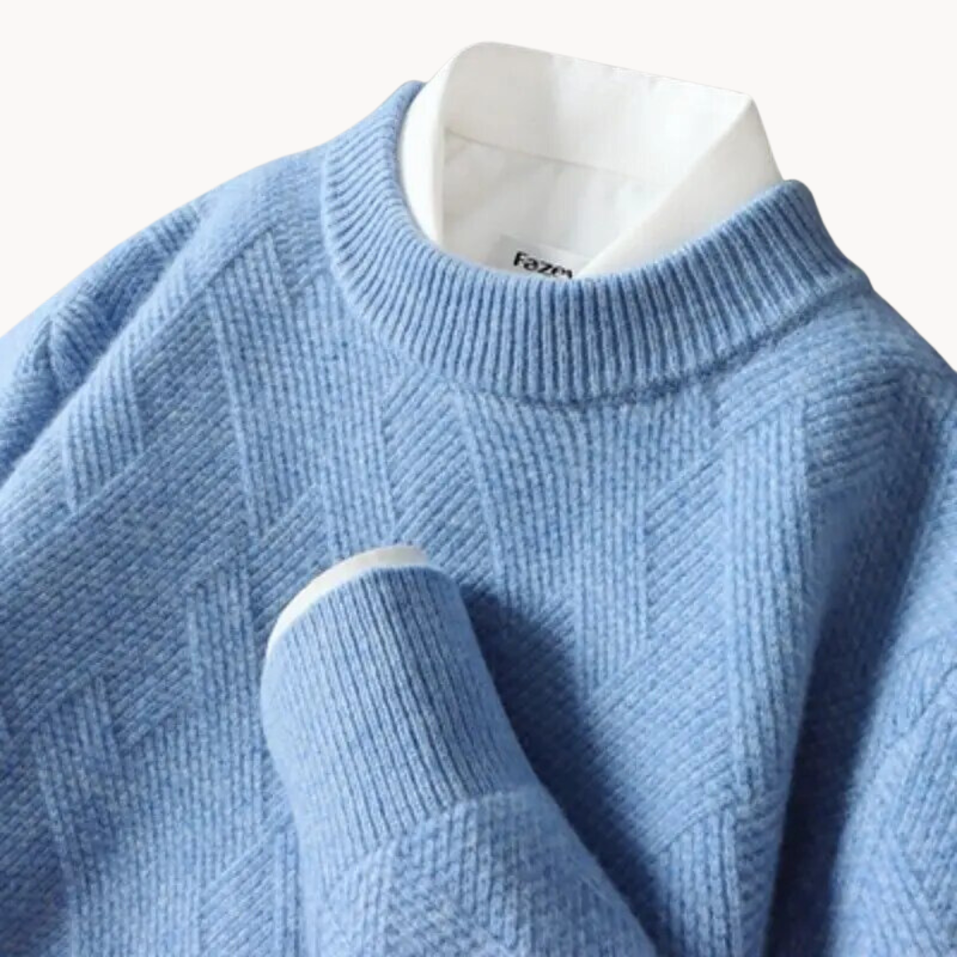 Daniel - Jacquard Knit Jumper
