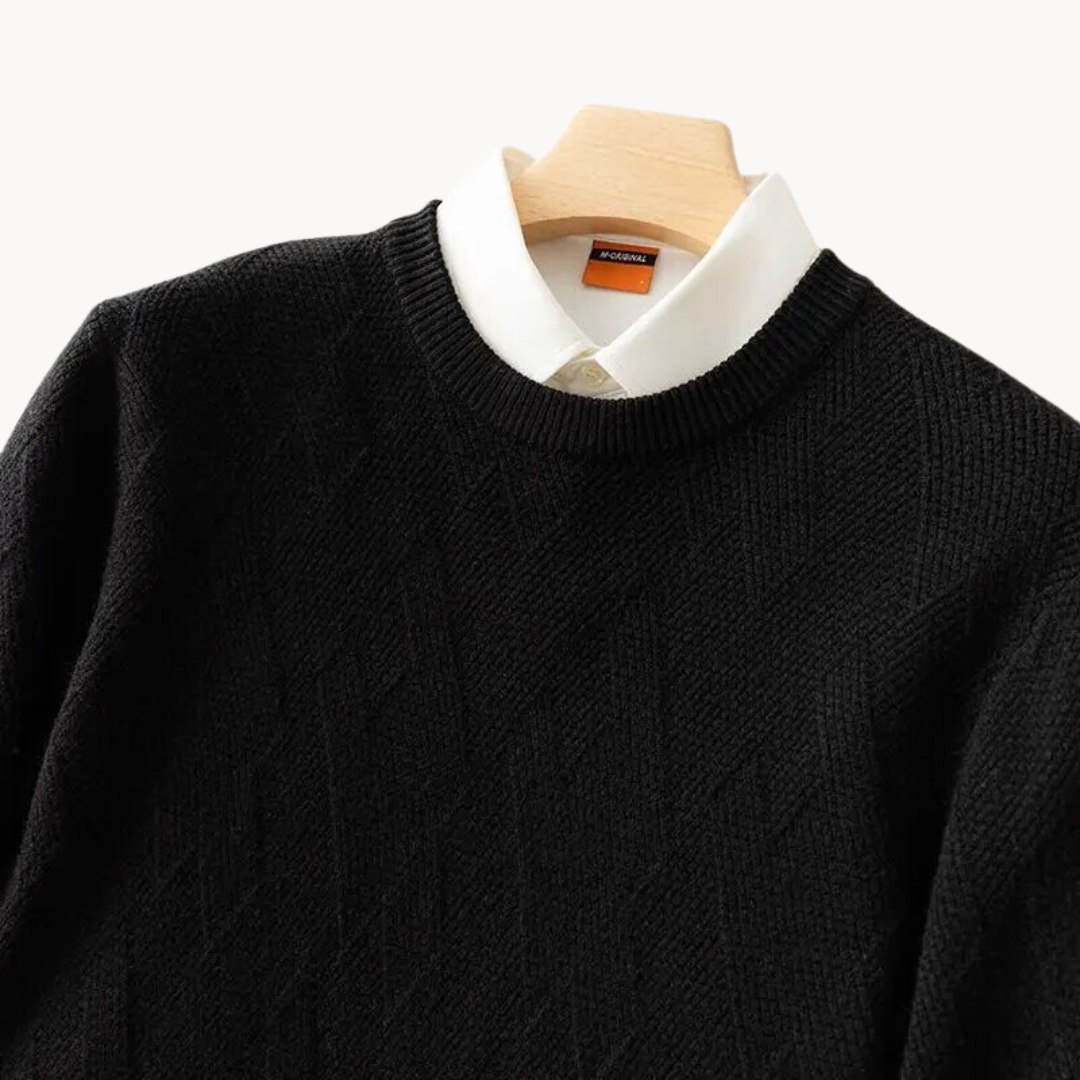 Daniel - Jacquard Knit Jumper
