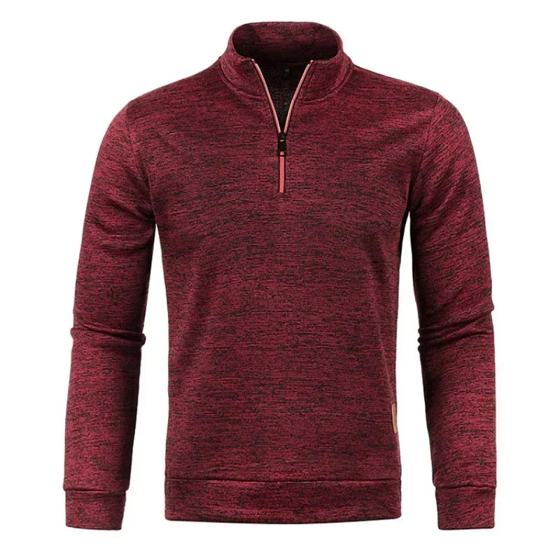 Nathan - Collared Knit Jumper