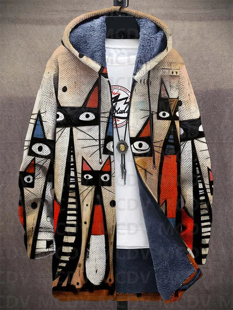 Lowanna – Cardigan di lusso ispirato all'arte