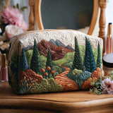 Kosmetiktasche – Moosbewachsene Pfade