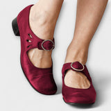 Paulina - Unique Comfortable Faux Leather Sandals