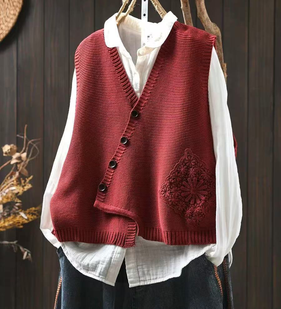 Evelyn - Knit Vest