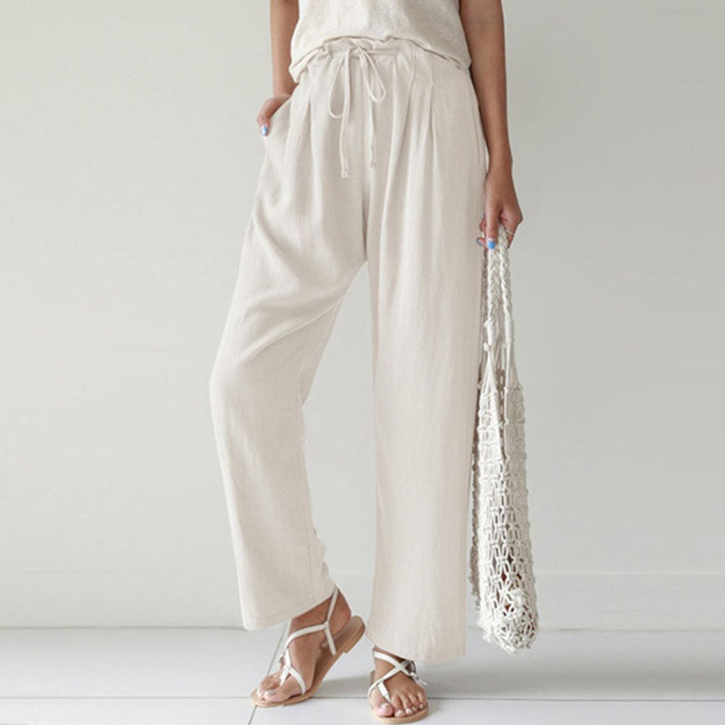 Greta | Relaxhose mit Kordel