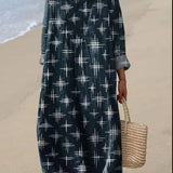 Mackenzie - Bohemian Star Print Dress