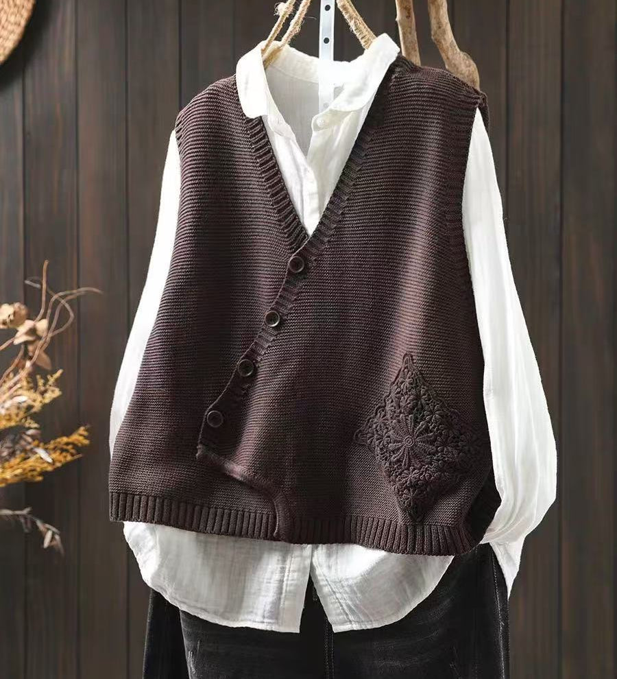 Evelyn - Knit Vest
