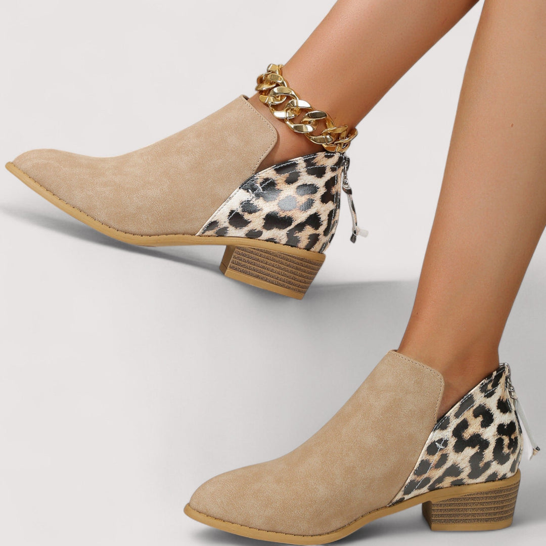 Ella - Elegant Faux Suede Boots