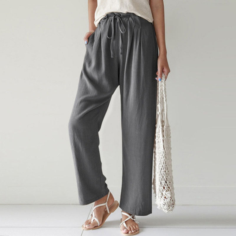Greta | Relaxhose mit Kordel