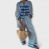 Trivela – Jacke mit Zitronen-Muster
