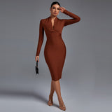 Ariana - Long-Sleeve Evening Dress