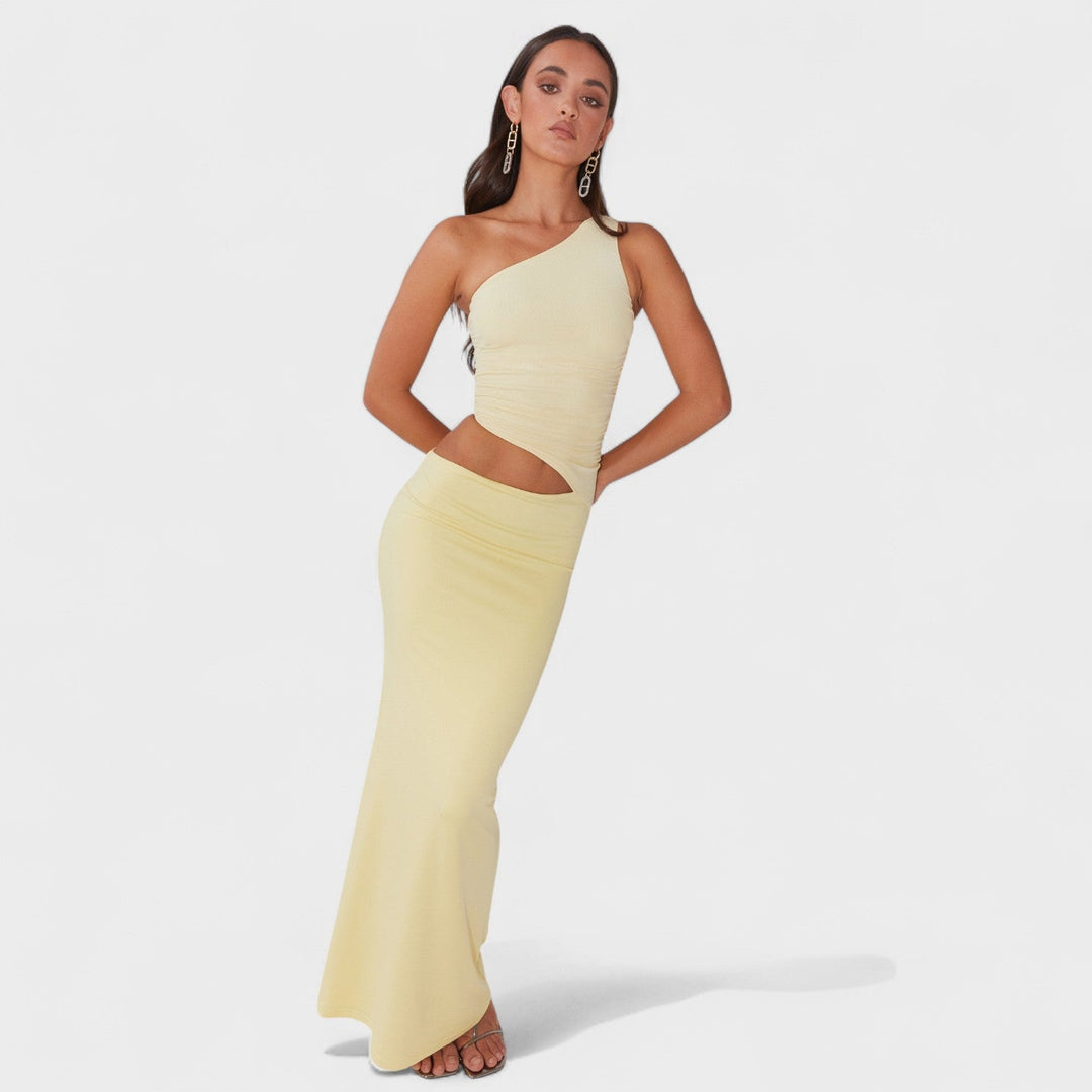 Skye - Asymmetrical Evening Dress