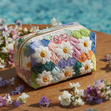 Kosmetiktasche – Blütenblattpfad