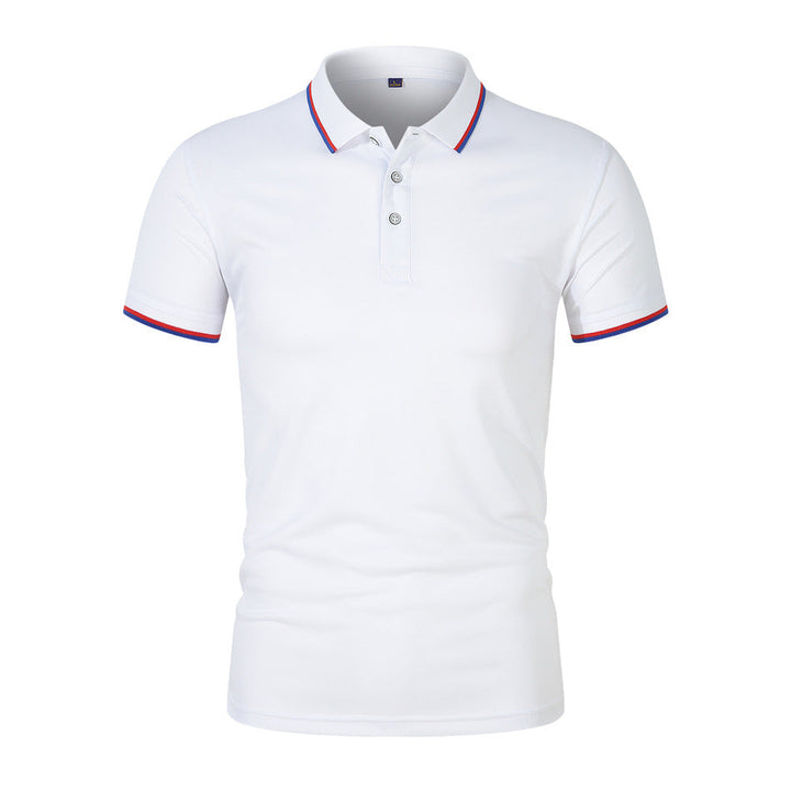 Flynn - Breathable Ribbed-Collar Polo