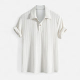 Dylan - Jacquard Knit-Collar Polo