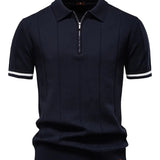 Xavier - Slim Polyester-Blend Polo
