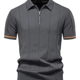 Xavier - Slim Polyester-Blend Polo