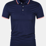 Nate - Button-Closure Knit Polo