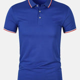 Nate - Button-Closure Knit Polo