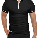 Jasper - Breathable Zip-Collar Polo