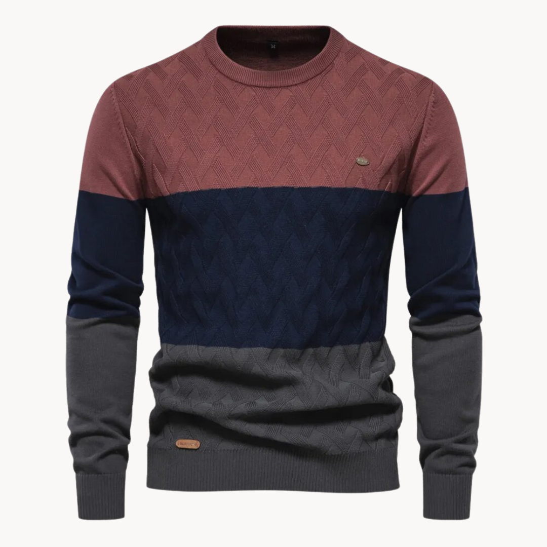 Felix - Intricate Knit Jumper