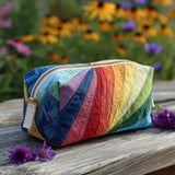 Kosmetiktasche – Regenbogenfluss