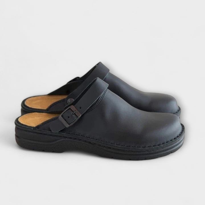 Helga - Comfortable Leather Slippers