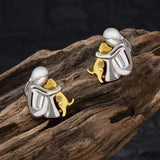 Zoe - Dog Hug Earrings
