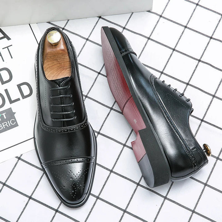 Lincoln - Smart Faux Leather Shoes