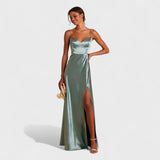 Phoebe - Satin Evening Dress