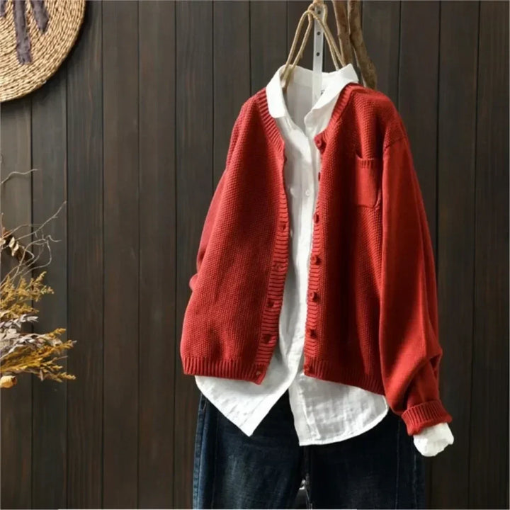 Scarlett - Linen Cardigan