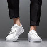 Henry - Premium Faux Leather Sneakers