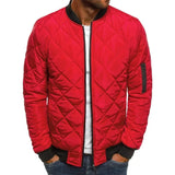 Marcus - Diamond Pattern Cotton Jacket