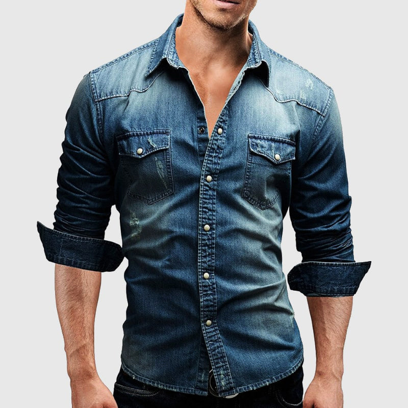 Max - Structured Button-Front Shirt
