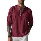 Mitchell - Breathable Crinkle-Texture Shirt