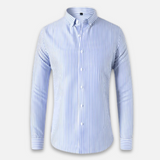 Xavier - Striped Soft-Blend Overshirt