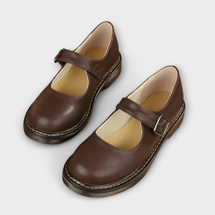 Mechthild - Vintage Strap Shoes