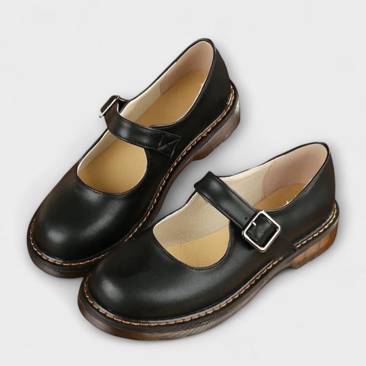 Mechthild - Vintage Strap Shoes