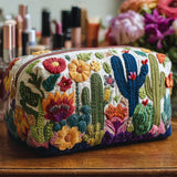 Kosmetiktasche – Sukkulente Seele