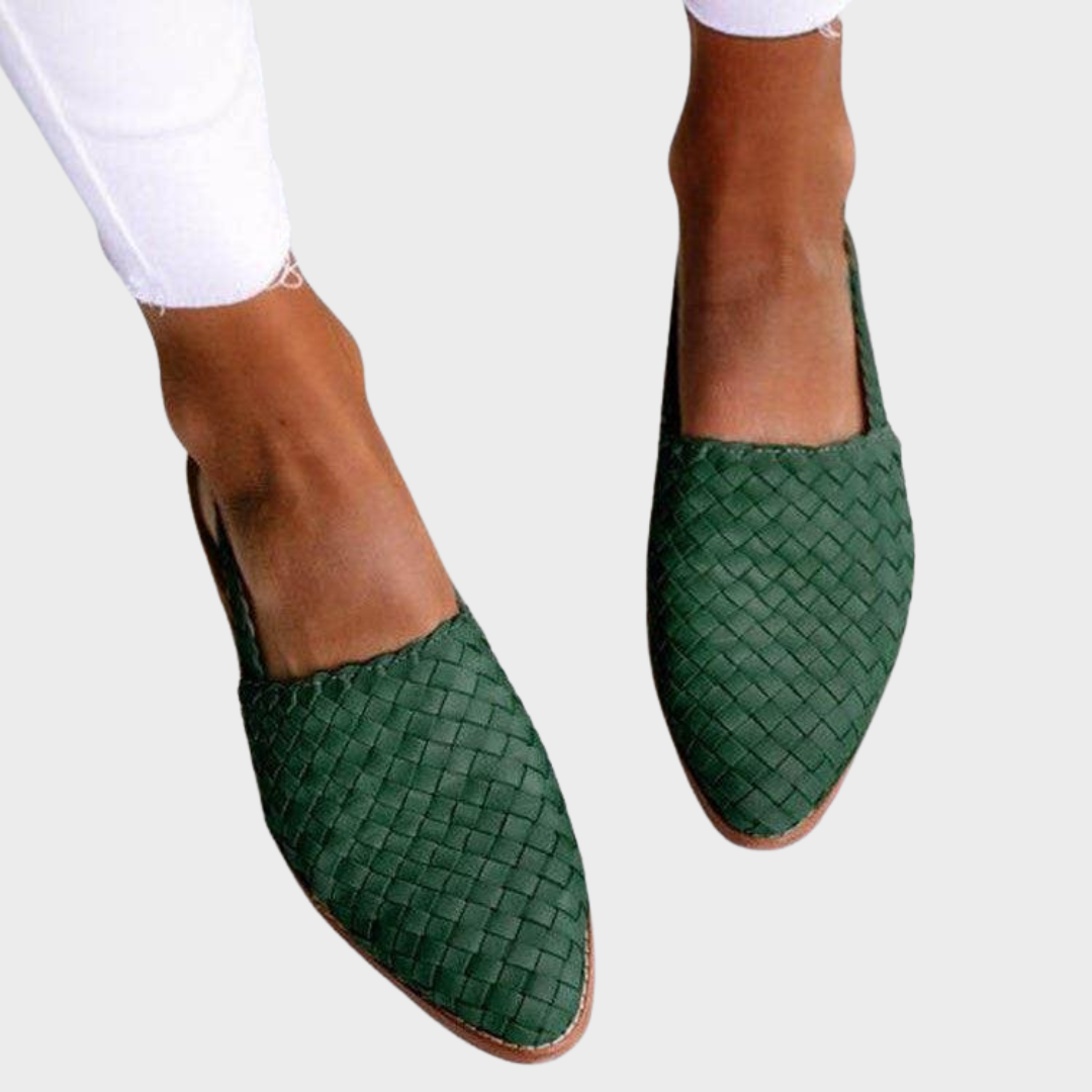 Franziska – Elegant Braided Slippers