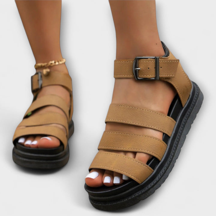 Reinhild - Sandals with Multiple Straps