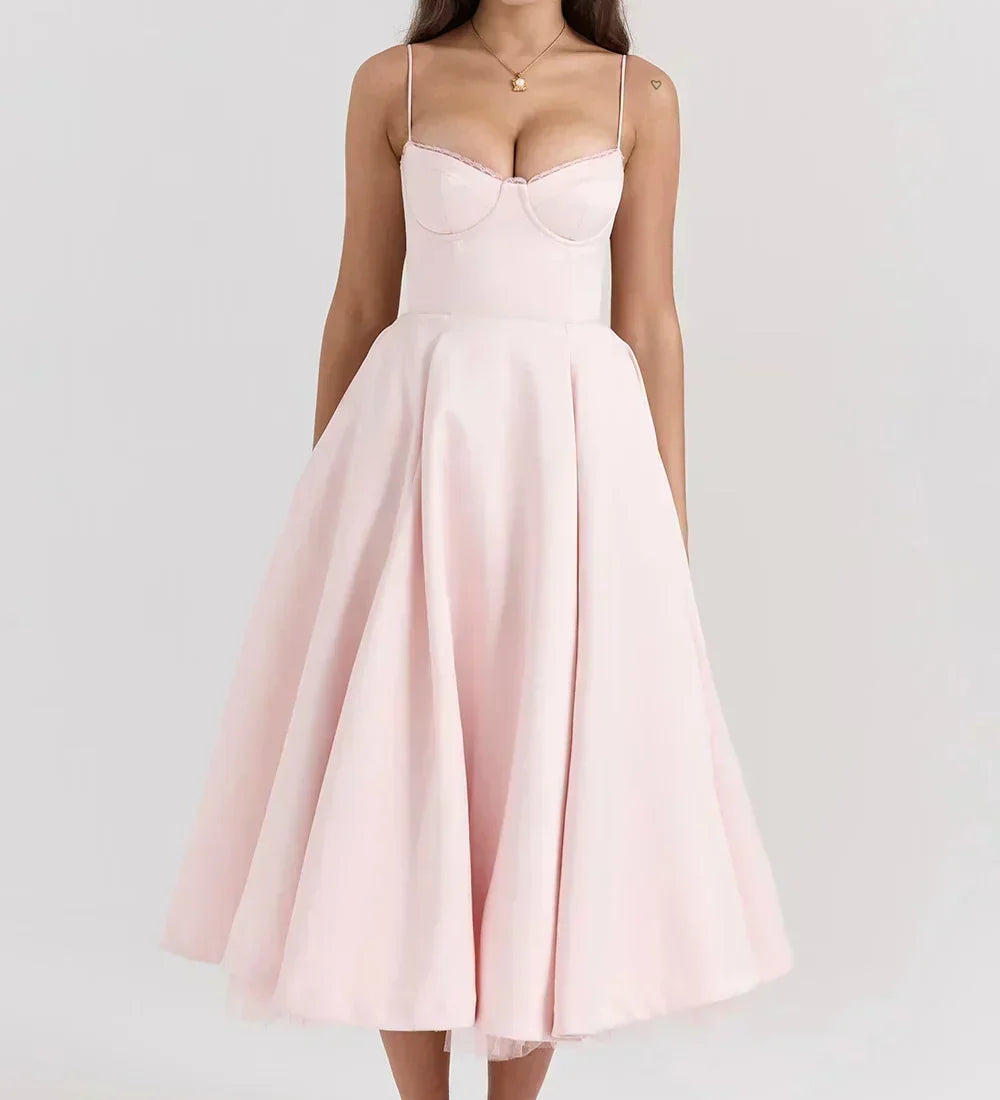 Britta | Midikleid aus Luxus