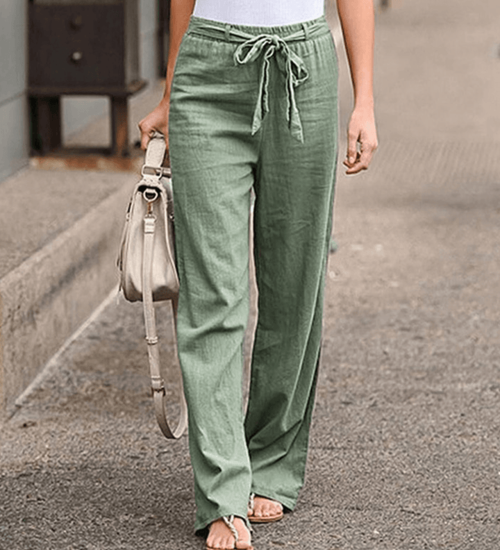 Ida | Damen-Relaxhose mit Kordel und elastischem Bund