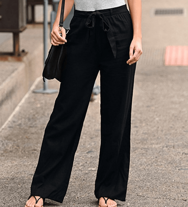 Ida | Damen-Relaxhose mit Kordel und elastischem Bund