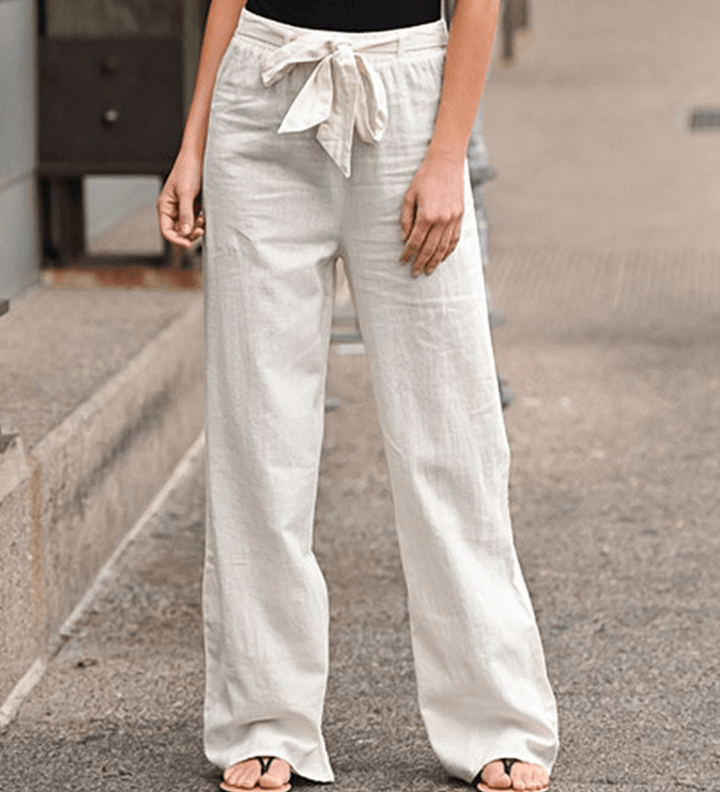 Ida | Damen-Relaxhose mit Kordel und elastischem Bund