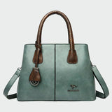 Bridget - Snake-Accent Faux Leather Bag