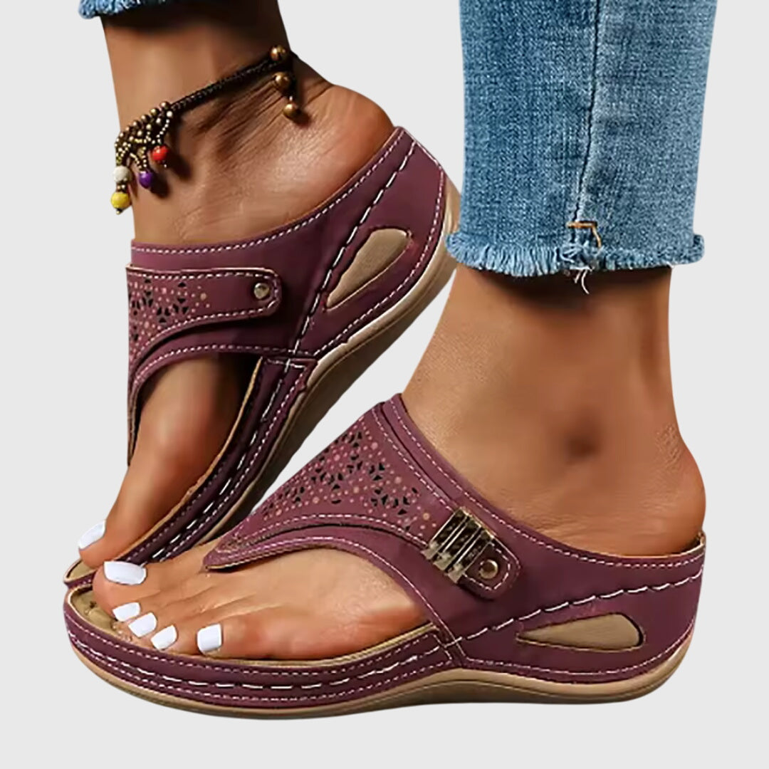 Rose | Zehentrenner-Sandalen